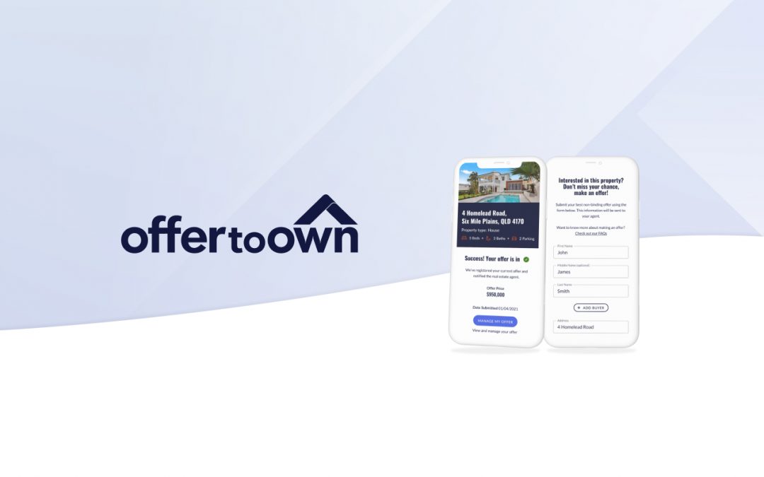 Offer to Own – a new digital platform for buyers and agents